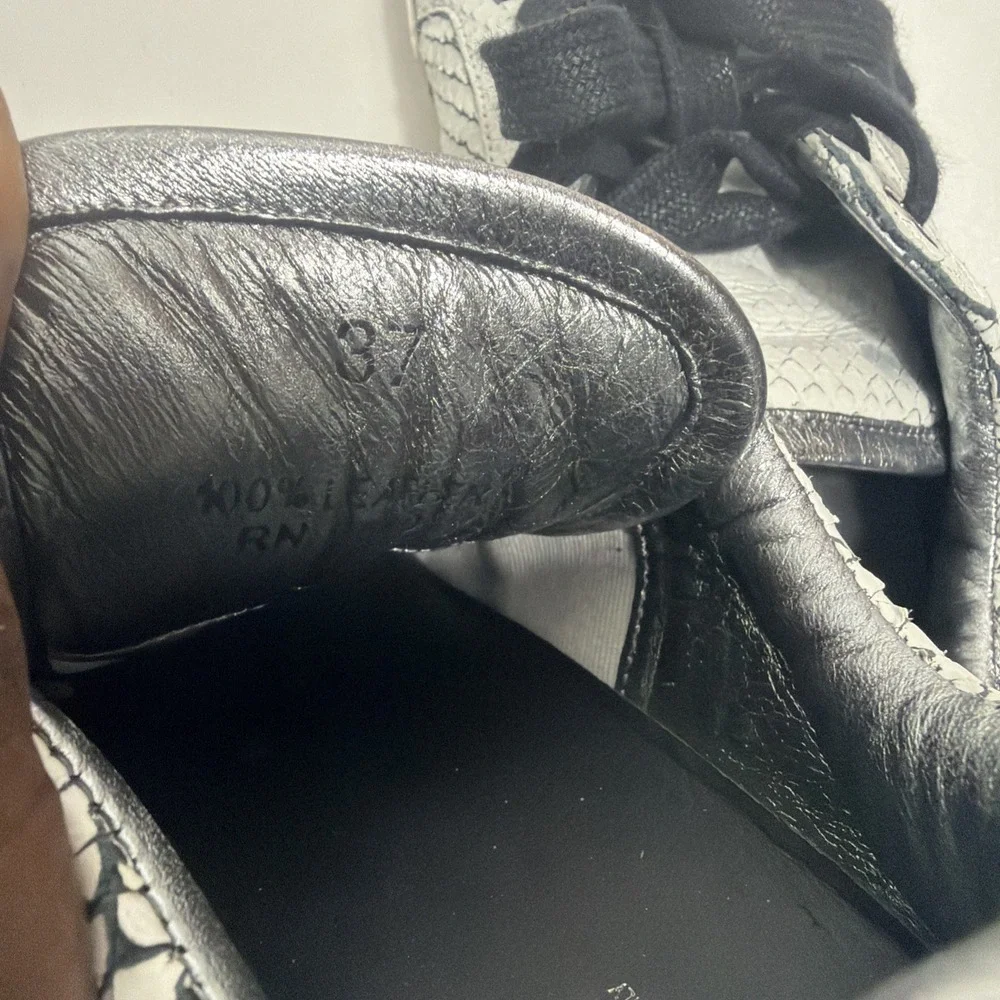 Zadig‎ & Voltaire White Sneakers Size 37 - Picture 7 of 7